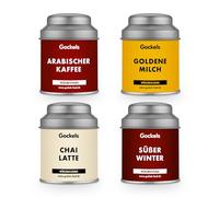 Hot Drinks Spice Set, Arabic Coffee, Chai Latte, Golden Milk, Sweet Winter, Handmade Spice Mix, Gockels Food Genussmanufaktur, 205.00 g (Pack of 1)