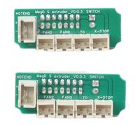 Hot End Adapter PCB for Anycubic for MEGA S MegaPro 3D Printers Onboard Auto Leveling Sensor Interface Standard Pinout Easy Installation Extruder Upgrade 2 Pack Replacement