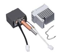 Hot End Print Head Extruder Kit Hardened Steel Nozzle All Metal Fluent Insulation High Speed Printing for Kobra 3 3D Printer Replacement Accessories