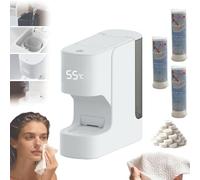 Hot Face Towel Heater Machine, Auto Disposable Face Towel Heater, 5-Second Heating Compressed Towels Steamer, Effortless Self-Care, for Facials, Spa, Cleaning (60 Towel)