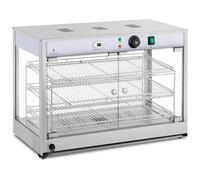 Hot Food Display 1,200 W LED Display - Commercial Food Warmer Displays by Royal Catering Silver