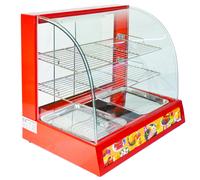 Hot Food Warmer Display Commercial Cabinet Showcase Warming Counter Top 26"