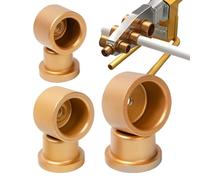 Hot Fusion Welding Die | Set of 3 Metal Welding Nozzles - Non Stick Pipe Connecting Accessories Home Plumbing Tool