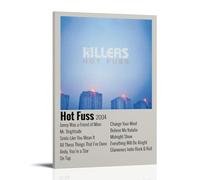 Hot Fuss The Killers Creative Waterproof Decorative Paintings Free of Framing Directly Pasted with Moisture-proof And Anti Fouling Materials Living Room Bedroom Hanging Paintings Artistic Sense Home G
