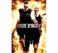 Hot Fuzz (2007) Movie Poster Framed or Unframed Glossy Poster (A2 594 mm × 420 mm unframed)