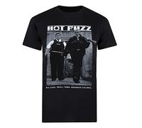 Hot Fuzz Men's Big Cops T Shirt, Black, L UK