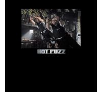 Hot Fuzz Pub Scene Hoodie - Black - L
