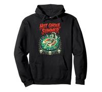 Hot Ghoul Summer Halloween Summerween Goth Pullover Hoodie