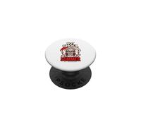 Hot Ghoul Summer Punk Skull Spooky Goth Summerween PopSockets Adhesive PopGrip
