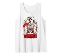 Hot Ghoul Summer Punk Skull Spooky Goth Summerween Tank Top