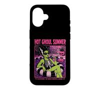 hot ghoul summer skeleton halloween monster funny Case for iPhone 16