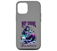 Hot Ghoul Summer , Spooky Halloween Haunt Girl Beach Case for iPhone 12/12 Pro