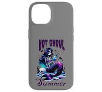 Hot Ghoul Summer , Spooky Halloween Haunt Girl Beach Case for iPhone 14