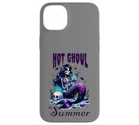 Hot Ghoul Summer , Spooky Halloween Haunt Girl Beach Case for iPhone 14 Plus