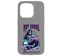 Hot Ghoul Summer , Spooky Halloween Haunt Girl Beach Case for iPhone 15 Pro