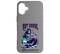 Hot Ghoul Summer , Spooky Halloween Haunt Girl Beach Case for iPhone 16 Plus