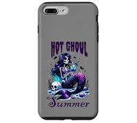 Hot Ghoul Summer , Spooky Halloween Haunt Girl Beach Case for iPhone 7 Plus/8 Plus