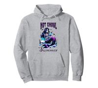 Hot Ghoul Summer , Spooky Halloween Haunt Girl Beach Pullover Hoodie