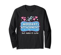 Hot Girl Anxiety Glam Therapy Humor Overthinking Aesthetic Long Sleeve T-Shirt