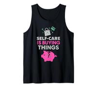 Hot Girl Anxiety Glam Therapy Humor Overthinking Aesthetic Tank Top