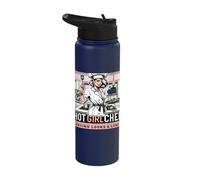 Hot Girl Chef: Culinary Couture Trends Stainless Steel Insulated Water Bottle