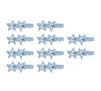 Hot Girl Hairclips Five-pointed Star Hairpins Sweet Candy Color Star Hair Barrettes Hair Clip Pet Hair Clip 10PCS Kids Hair Pins For Girls