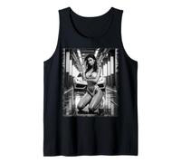 Hot Girl on T-shirt for Men - Sexy Model & Exotic Car Tank Top