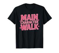 Hot Girl Walk Main Character Women Energy Identity T-Shirt