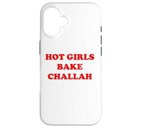 Hot Girls Bake Challah Baking Jewish Shabbat Candles Shalom Case for iPhone 16