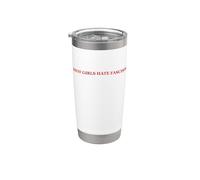 Hot Girls Hate Fascism Stainless Steel Insulated Tumbler