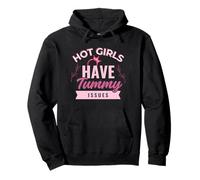 Hot Girls Have Tummy Issues Funny IBS Awareness Digestive Pullover Hoodie