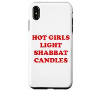 Hot Girls Light Shabbat Candles Good Shabbos Challah Shalom Case for iPhone XS Max