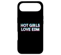 Hot Girls Love EDM Techno Music Festival Glitchy Case for iPhone Air