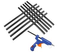 Hot Glue Dent Puller - Black Hot Melt Glue Sticks with Strong Flexibility - Car Dent Remover, Multipurpose Sticks for Art Craft Home Office Project Craftwork Repairs