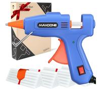 Hot Glue Gun 50W, Mini Glue Gun Fireproof Upgraded Version with 30pcs Glue Sticks 7 mm, Hot Glue Gun Fast Heating for DIY Craft Projects and Home Quick Repairs