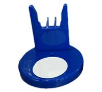 Hot Glue Holder Base - Durable ABS Glue Stand, Non Spilling Hot Melt Rack, Handy Craft Accessory with Heat Resistant Material and Lightweight Design | Workshop Tool Storage for Art Projects DIY Craft