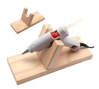 Hot Glue Holder, Glue Accessories, Sticky Safety Stand, Non Slip Feet Heat Resistant Removable Hot GlueGuns Holder for Electricians Craft Room Organizer, Glue Guns Rack Glue Organ