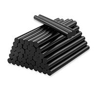 Hot Glue Sticks 7mm x 100mm, 50Pcs Black Glue Sticks, Mini Hot Melt Glue Gun Sticks for Hot Glue Gun