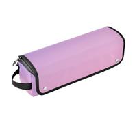 Hot Hair Tools Travel Bag and Heat Resistant Mat with Zipper Carrying Case Flat Curling Iron Waterproof Organizer for Flat Irons, Straighteners, Curling Irons, Lavender Dreams Women