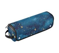 Hot Hair Tools Travel Bag with Heat Resistant Pad Portable Hair Styling Tool Organizer for Straigheners, Curling Iron, Hair Dryer, Lovely Fireflies The Dark Blue Travel Bag for Women