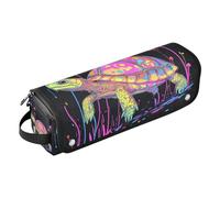 Hot Hair Tools Travel Bag with Iron Mat Portable Hair Styling Tool Organizer for Flat Iron Hot Tools and Haircare Accessories, Sweet Eastern Box Turtle