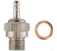 Hot Head for Methanol Engine, No 8 N3 Ignition Component Metal Construction Compatible with RC Aircraft and Racing Cars Remote-Controlled Vehicles(N 4)