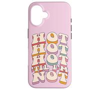 Hot, Hot, Hot… ’Til I’m Not, Funny Menopause Graphic Case for iPhone 16