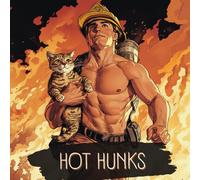 Hot Hunks Coloring Book: For all the ladies out there - get ready to find every cliché and tons of six-packs to color in!