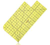 Hot Ironing Ruler, Heat Resistant Hemmer Ruler Sewing Tools Measuring Handmade Tool for Electric Iron Home Work, 10 Inches(5 x 10 Inch)