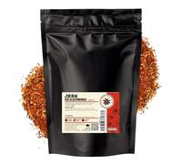 Hot Jerk Seasoning 500g - Caribbean Spice Rub for Chicken, Meat, Veg - Nature Kitchen Gluten-Free Vegan Blend - BBQ Marinade, Grilling, Frying, Sauces & Jamaican Cooking Flavours