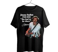 Hot Jimmy Buffett Shirt New Popular Unisex Tee P82 BlackMedium