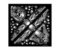 Hot Leathers Assassin Bandana (Multi Color, 21" x 21")