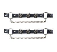 Hot Leathers | BNL1013-Motorcycle Riding Boot Chain IRON CROSS 2 PIECE SET