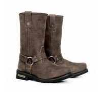 Hot Leathers Ladies Leather Boots Perfect For Riding In Any Condition, Btm1003 Stnbr, 9 UK